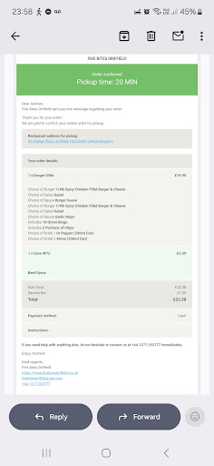 Photo of Five Bites Driffield - 42 Market Pl, Driffield YO25 6AN